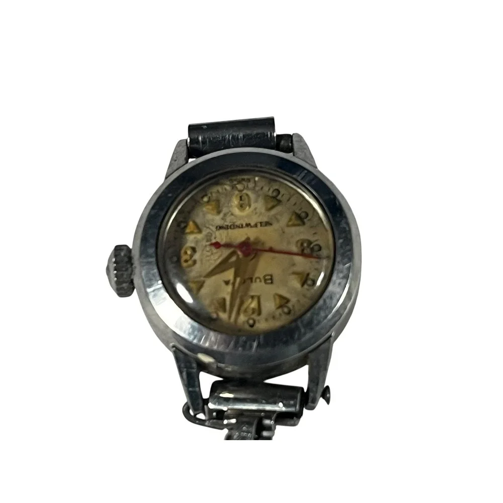 Vintage Bulova Selfwinding Mechanical Women's Watch Silver Tone Bracelet